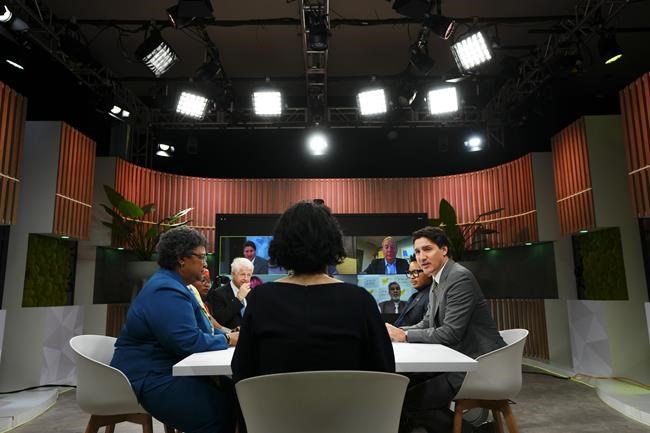 In New York, Trudeau gets grilled about Canada's commitment to humanitarian aid | iNFOnews.ca In New York, Trudeau gets grilled about Canada's commitment to humanitarian aid | iNFOnews.ca