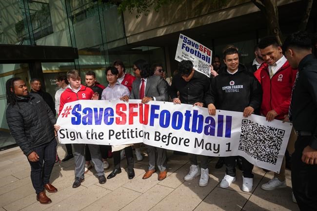 Simon Fraser University football players in court asking for axed program’s rebirth. | iNFOnews.ca Simon Fraser University football players in court asking for axed program’s rebirth. | iNFOnews.ca