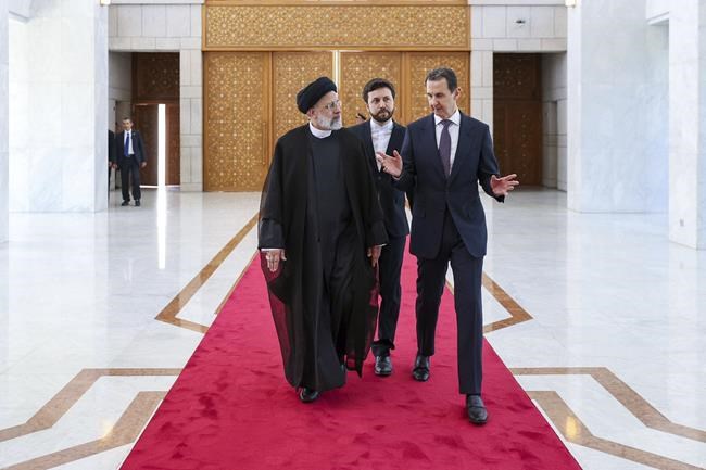 Iranian president meets Palestinian officials in Syria | iNFOnews.ca