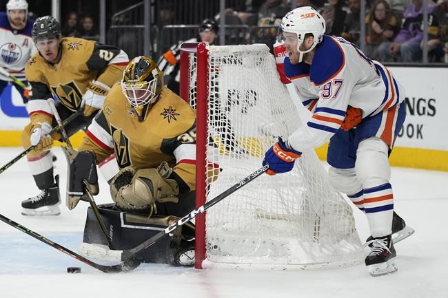 Edmonton Oilers look for Game 2 rally against Vegas Golden Knights | iNFOnews.ca Edmonton Oilers look for Game 2 rally against Vegas Golden Knights | iNFOnews.ca