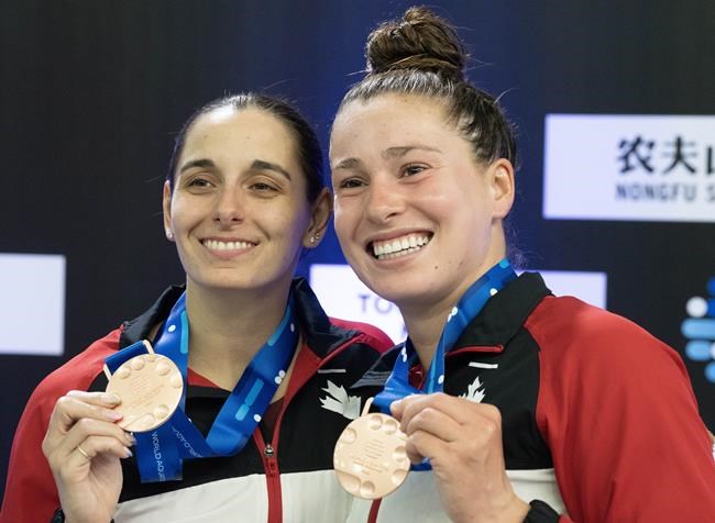 'We got chills': Canada's Vallee, Ware win bronze in 3m synchro at Diving World Cup | iNFOnews.ca