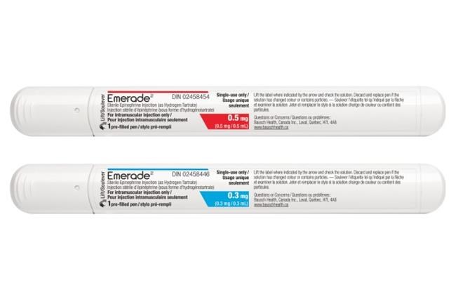 Health Canada recalls Emerade epinephrine auto-injectors over possible device failure | iNFOnews.ca