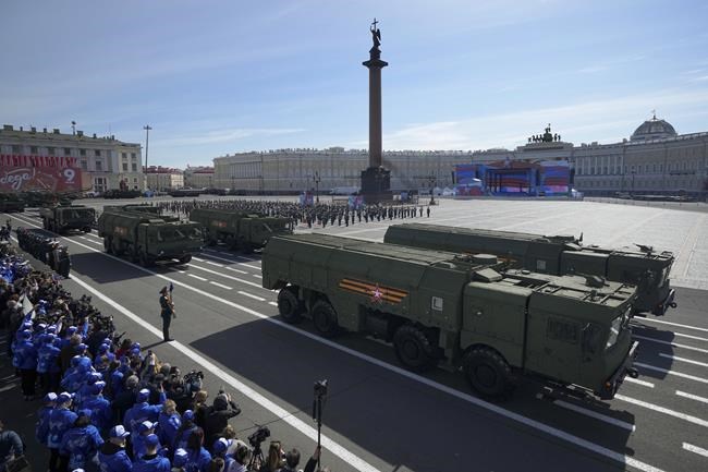 Putin tells WWII event West is waging a 'real war' on Russia | iNFOnews.ca