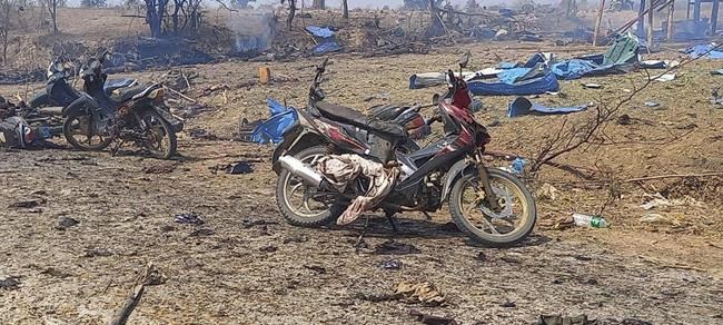 Rights group accuses Myanmar of using fuel-air explosive | iNFOnews.ca
