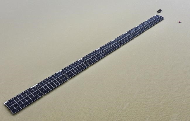 Long popular in Asia, floating solar catches on in US | iNFOnews.ca Long popular in Asia, floating solar catches on in US | iNFOnews.ca