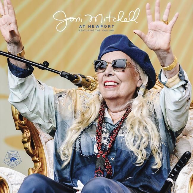 Joni Mitchell's 2022 live set at the Newport Folk Festival becomes an album | iNFOnews.ca