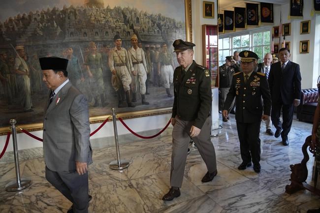 US Army chief seeks closer security ties with Indonesia amid tensions in South China Sea | iNFOnews.ca
