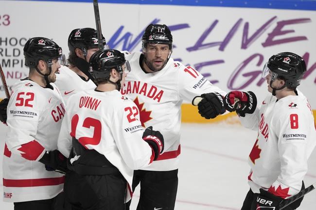 MacKenzie Weegar leads Canada past Slovenia 5-2 at men's world hockey championship | iNFOnews.ca