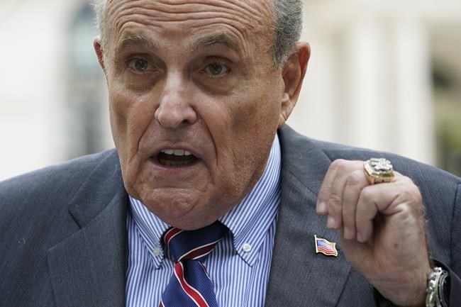 Woman sues Rudy Giuliani, saying he coerced her into sex, owes her $2 million in unpaid wages | iNFOnews.ca