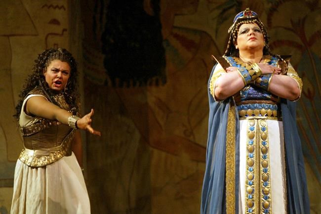 Sonja Frisell's lavish staging of Verdi's 'Aida' ends its 35-year-run at the Metropolitan Opera | iNFOnews.ca