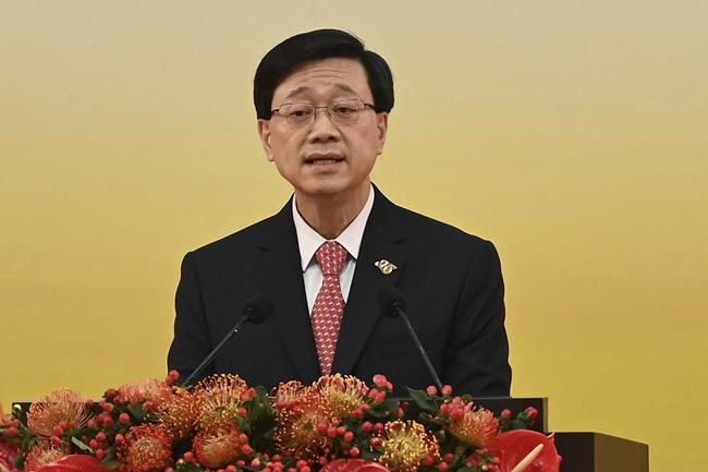 Hong Kong leader defends removing politically sensitive books from public libraries | iNFOnews.ca