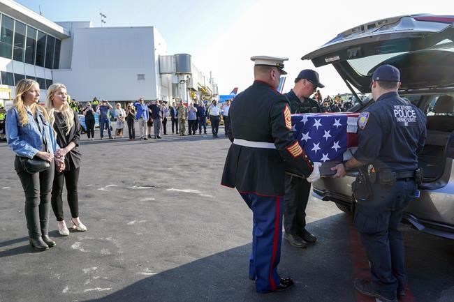 Remains of Marine veteran killed in Ukraine flown home to US | iNFOnews.ca Remains of Marine veteran killed in Ukraine flown home to US | iNFOnews.ca