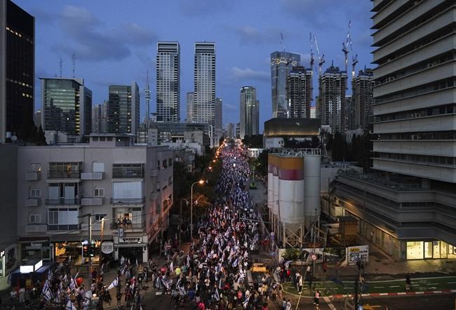 Israelis protest government's plans to weaken Supreme Court amid talks for compromise | iNFOnews.ca