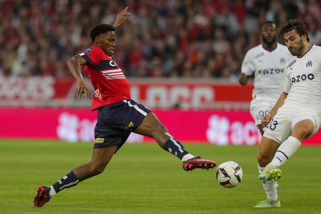 Canada's David scores milestone goal for Lille as Marseille loses ground in Champions League chase | iNFOnews.ca