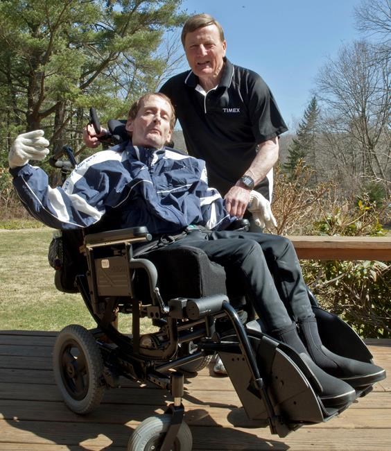 Rick Hoyt, who became a Boston Marathon fixture with father pushing wheelchair, has died at 61 | iNFOnews.ca Rick Hoyt, who became a Boston Marathon fixture with father pushing wheelchair, has died at 61 | iNFOnews.ca
