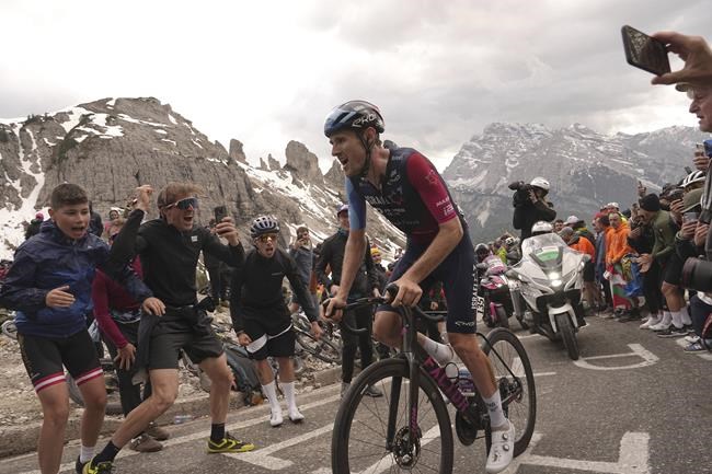 Canadian Derek Gee finishes second for fourth time at Giro d'Italia | iNFOnews.ca Canadian Derek Gee finishes second for fourth time at Giro d'Italia | iNFOnews.ca