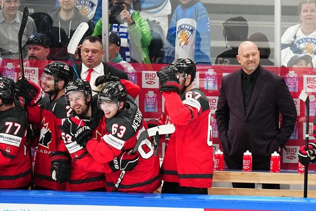 Blais scores 2 as Canada downs Germany 5-2 for record 28th title at hockey worlds | iNFOnews.ca