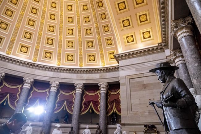Bronze statue of noted American author Willa Cather unveiled in US Capitol | iNFOnews.ca