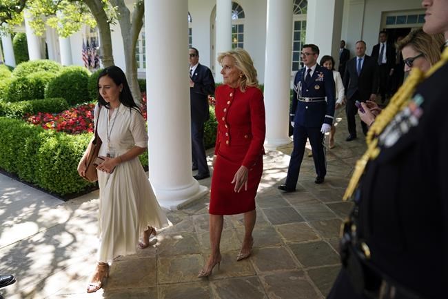 Jill Biden says 'it's a little shocking' many Republicans support Trump after indictment | iNFOnews.ca