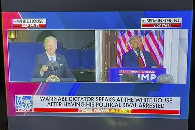 Fox News producer out after onscreen message calling President Biden a 'wannabe dictator' | iNFOnews.ca