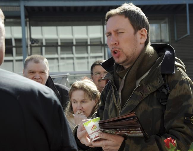 A Helsinki deputy mayor is under fire after being caught red-handed spray-painting graffiti | iNFOnews.ca