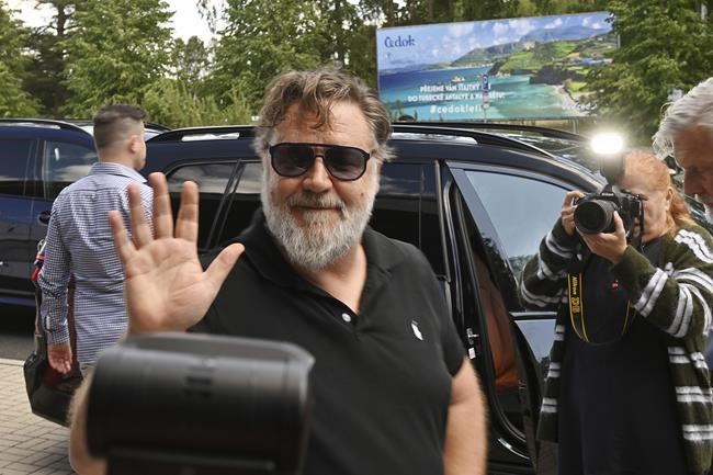 Czech film festival in the spa town of Karlovy Vary kicks off with an award for actor Russell Crowe | iNFOnews.ca