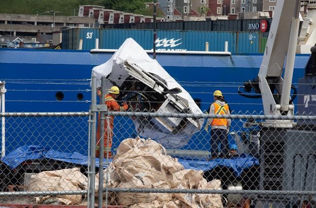 U.S.-based remote vehicle operator gives timeline of Titan recovery off Newfoundland | iNFOnews.ca