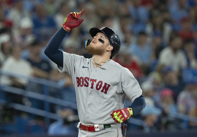 Red Sox complete three-game sweep of Blue Jays behind Verdugo's winning home run | iNFOnews.ca