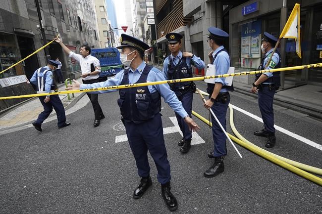 An explosion in a downtown Tokyo building has injured four people, according to media reports | iNFOnews.ca An explosion in a downtown Tokyo building has injured four people, according to media reports | iNFOnews.ca