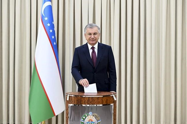 Incumbent Uzbek president wins new term in snap election with token opposition | iNFOnews.ca