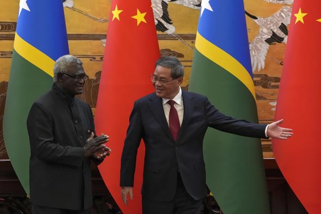 Solomon Islands leader visits Beijing, highlighting US-China rivalry in South Pacific | iNFOnews.ca Solomon Islands leader visits Beijing, highlighting US-China rivalry in South Pacific | iNFOnews.ca