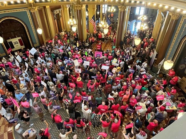 Iowa Republicans passed a strict abortion bill last night. A legal challenge was filed by morning | iNFOnews.ca Iowa Republicans passed a strict abortion bill last night. A legal challenge was filed by morning | iNFOnews.ca