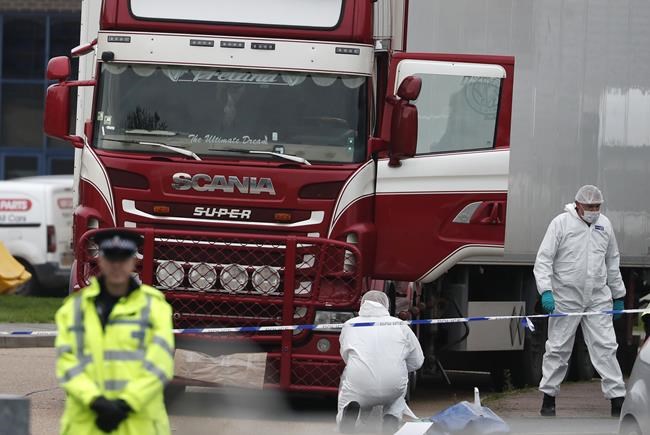 A human smuggler was jailed over the deaths of 39 Vietnamese migrants who suffocated in a UK lorry | iNFOnews.ca