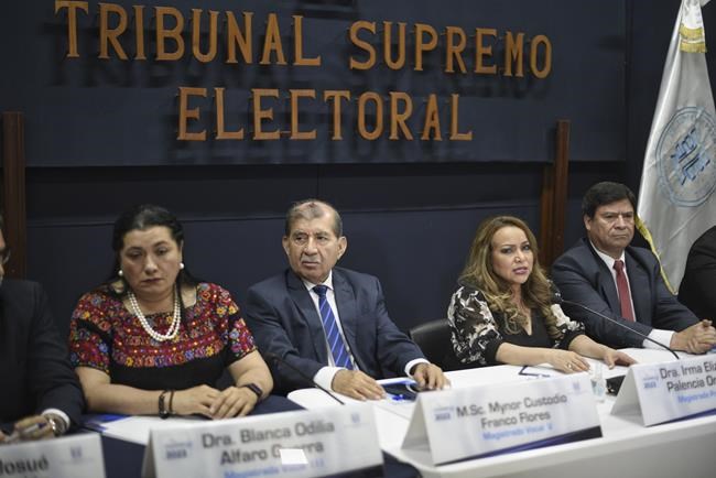 Top tribunal certifies Guatemala's election result minutes after another court suspends party | iNFOnews.ca Top tribunal certifies Guatemala's election result minutes after another court suspends party | iNFOnews.ca