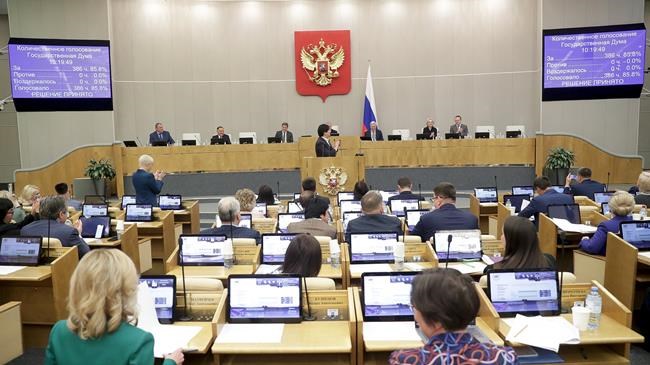 Russian lawmakers pass a bill outlawing gender-affirming procedures to protect 'traditional values' | iNFOnews.ca