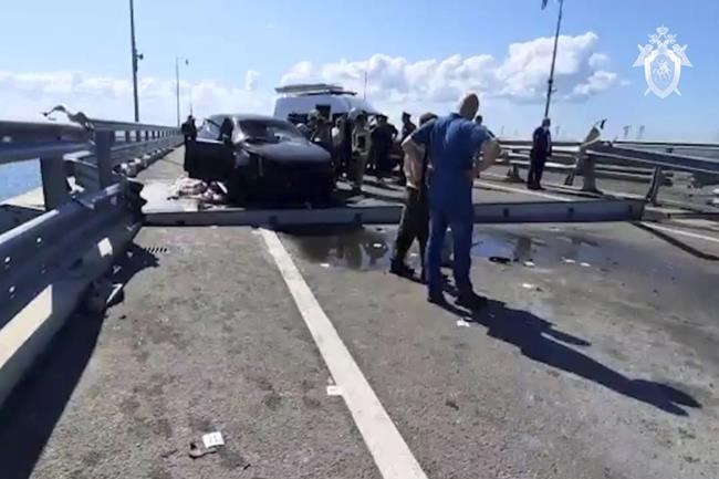 The bridge to Crimea is crucial to Russia's war effort in Ukraine and to asserting Moscow's control | iNFOnews.ca