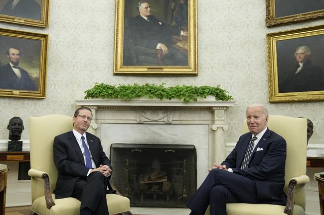 Israel's Herzog tells Biden its democracy remains sound amid US concerns over judicial overhaul | iNFOnews.ca Israel's Herzog tells Biden its democracy remains sound amid US concerns over judicial overhaul | iNFOnews.ca