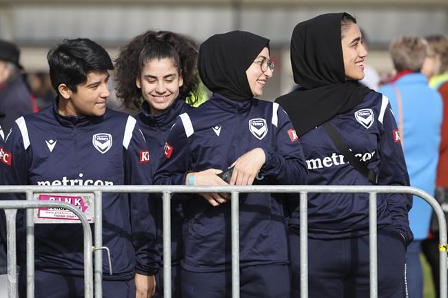 Afghan players watch Morocco's team practice for Women's World Cup, hoping to get their chance | iNFOnews.ca Afghan players watch Morocco's team practice for Women's World Cup, hoping to get their chance | iNFOnews.ca