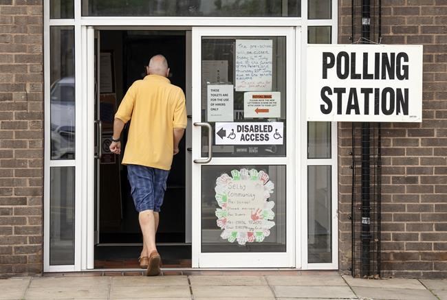 The UK's governing Conservatives are braced for a drubbing from voters in 3 special elections | iNFOnews.ca
