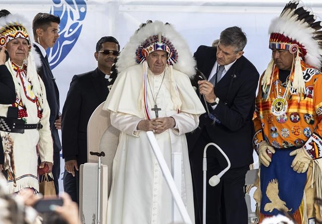 'A long journey': Reconciliation happening day by day, one year after Pope's apology | iNFOnews.ca