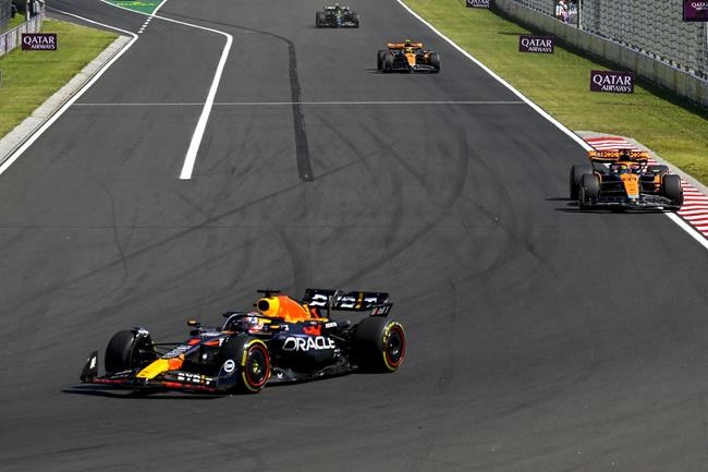 F1 champ Verstappen wins Hungarian GP to extend overall lead, give Red Bull record 12th straight win | iNFOnews.ca