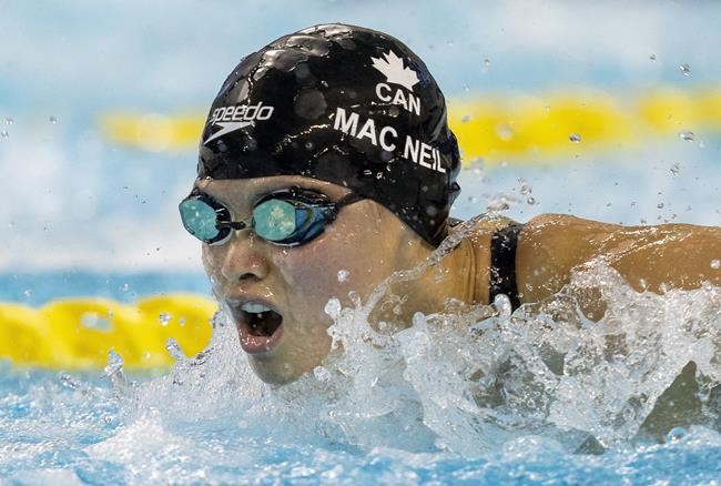 Canada's Maggie Mac Neil wins silver in 100m butterfly at worlds | iNFOnews.ca
