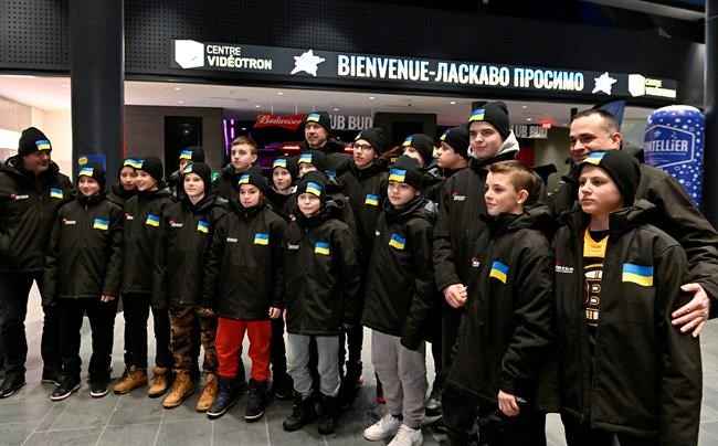 Six Ukrainian children who played at Quebec hockey tournament to return for school | iNFOnews.ca Six Ukrainian children who played at Quebec hockey tournament to return for school | iNFOnews.ca