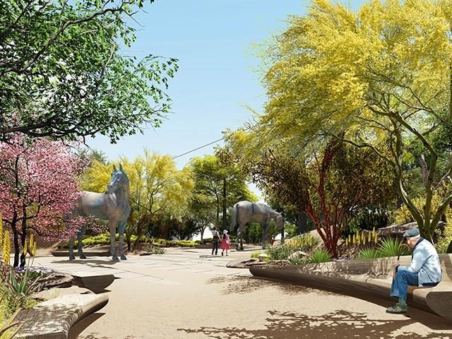 Design for Las Vegas Strip mass shooting memorial features a garden path and 58 beams of light | iNFOnews.ca