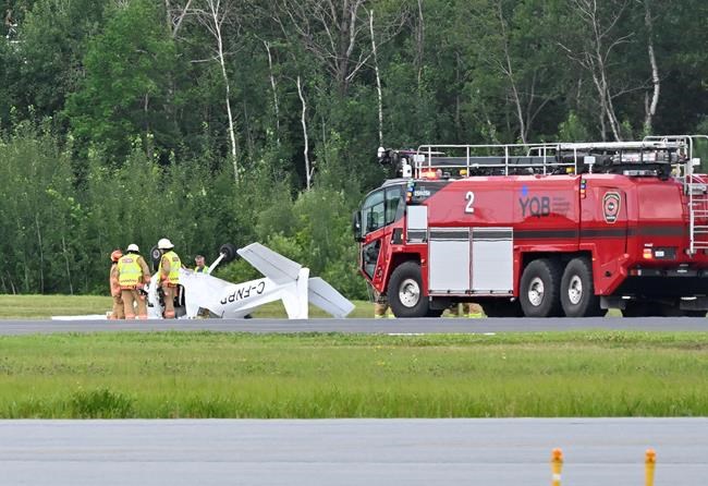 One injured after small plane crashes at Quebec City's Jean Lesage airport | iNFOnews.ca One injured after small plane crashes at Quebec City's Jean Lesage airport | iNFOnews.ca