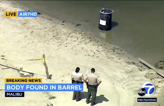 Man whose body was found in a barrel in Malibu had been shot in the head, coroner says | iNFOnews.ca
