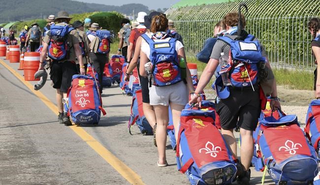Scouts, including hundreds of Canadians, to evacuate Korea jamboree ahead of storm | iNFOnews.ca