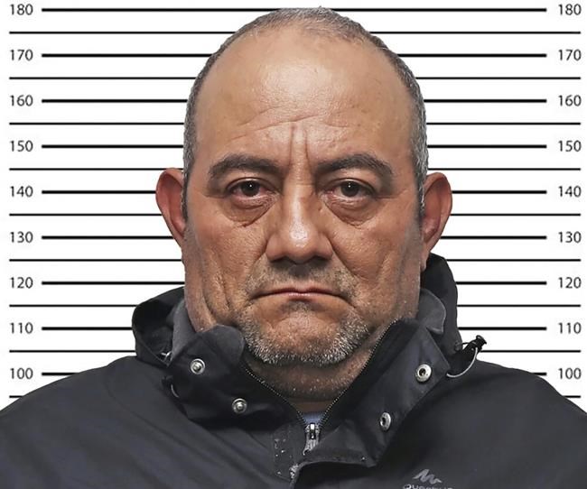Once Colombia's most-wanted drug lord, the kingpin known as Otoniel gets 45 years in prison in US | iNFOnews.ca