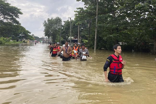 Floods triggered by monsoon rains in Myanmar have killed 5 people, displaced 60,000 since mid-July | iNFOnews.ca Floods triggered by monsoon rains in Myanmar have killed 5 people, displaced 60,000 since mid-July | iNFOnews.ca
