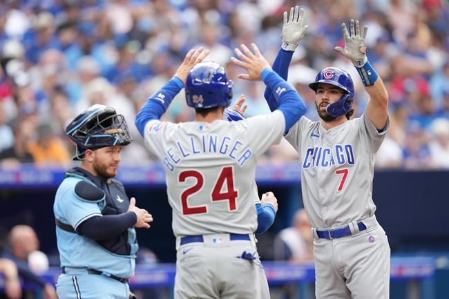 Morel's late RBI double lifts Cubs over Blue Jays 5-4 as Toronto honours Bautista | iNFOnews.ca